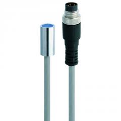 Contrinex DW-AV-623-080-236 inductive sensor 8mm diameter x16mm, PNP NO, 2mm quasi-flush, M8 3-pin plug pigtail