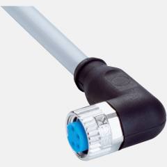 Sick YG8U14-300VA3XLEAX (2095968) Sensor actuator cable, Female connector, M8, 4-pin, angled, 30m