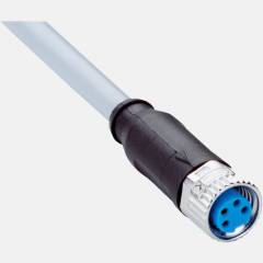 Sick YF8U14-025VA3XLEAX (2095876) Sensor actuator cable, Female connector, M8, 4-pin, straight, 2.5m