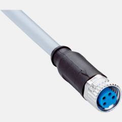 Sick YF8U14-200VA3XLEAX (2095891) Sensor actuator cable, Female connector, M8, 4-pin, straight, 20m