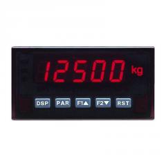 Red Lion PAXS0000 Panel meter strain gauge input, 85-250Vac supply, Red