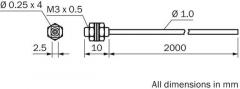 Sick LL3-TR02 (5308053) Fibre optic cable through-beam