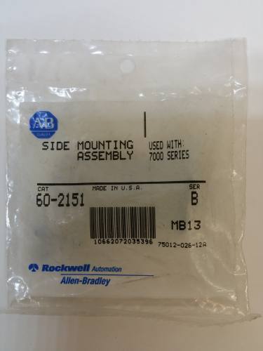 Allen-Bradley 60-2151 Side Mounting Bracket for 7000 series sensors (clearance)