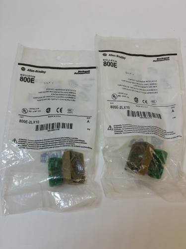 Allen-Bradley 800E-2LX10 Metal latch with 1 x NO contact (Pack of 2)