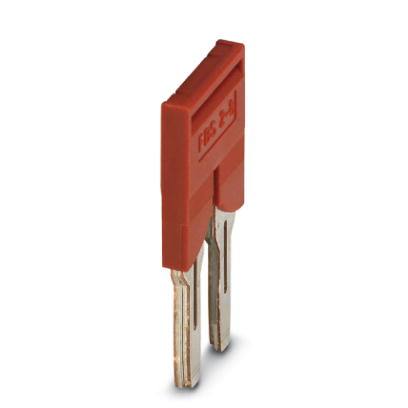 Phoenix Contact 3030284 FBS 2-8 Terminal block plug-in bridge red (5 pack)