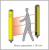 Contrinex YCA-50K4-4300-G012 Safety light curtain kit, Cat. 4, PL e, Type 4, 4-beams (access), 932mm