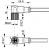 Contrinex sensor cable S08-4FVW-020 (623 100 005), M8 female, right angle, 2.0m, PVC