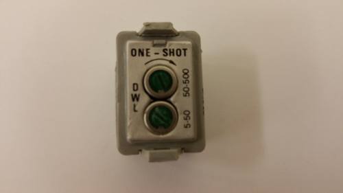 Allen-Bradley 60-1792 One Shot Plug-in Module, 5 - 500 msec (Used)