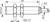 Contrinex DW-DD-625-M12 inductive sensor M12 Brass, 2-wire DC NO, 4mm flush, Cable 2m PVC, 50mm