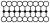 Phoenix Contact 3273438 PTFIX 18X2,5-G GY distribution block, adhesive mounting, 18 points, grey (box of 8)