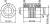 Sick KUP-0810-S (5314178) shaft coupling, 8mm to 10mm