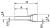 Phoenix Contact Crimp ferrule 3200043 AI  1,5 - 8 BK (100 pack)