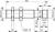 Contrinex DW-DS-606-M12 inductive sensor M12 Brass, 2-wire DC NC, 2mm flush, M12 4-pin plug, 60mm