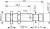 Contrinex DW-AS-607-M12 inductive sensor M12 Brass, 2-wire AC/DC NO, 2mm flush, M12 plug, 50mm