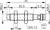 Contrinex DW-AS-612-M8-001 inductive sensor M8, NPN NC, 2.5mm non-flush, M8 3-pin plug, 45mm