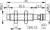 Contrinex DW-AS-614-M8-001 inductive sensor M8, PNP NC, 2.5mm non-flush, M8 3-pin plug, 45mm