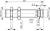 Contrinex DW-AS-622-M12 inductive sensor M12 Brass, NPN NC, 4mm flush, M12 4-pin, 60mm