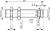Contrinex DW-AS-623-M12 inductive sensor M12 Brass, PNP NO, 4mm flush, M12 4-pin, 60mm
