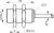 Contrinex DW-AD-502-M18-120 inductive sensor M18 Brass, NPN NC, 12mm quasi-flush, Cable 2m PVC, 36mm