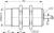 Contrinex DW-AD-513-M30 inductive sensor M30 Brass, PNP NO, 40mm non-flush, Cable 2m PVC, 60mm