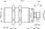 Contrinex DW-AS-501-M30-002 inductive sensor M30 Brass, NPN NO, 22mm quasi-flush, M12 4-pin plug, 74mm