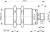 Contrinex DW-AS-502-M30-002 inductive sensor M30 Brass, NPN NC, 22mm quasi-flush, M12 4-pin plug, 74mm