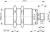 Contrinex DW-AS-503-M30-002 inductive sensor M30 Brass, PNP NO, 22mm quasi-flush, M12 4-pin plug, 74mm