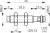 Contrinex DW-AS-631-M8-001 inductive sensor M8, NPN NO, 4mm non-flush, M8 3-pin plug, 45mm