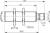 Contrinex DW-AS-607-M18-002 inductive sensor M18 Brass, 2-wire AC/DC NO, 5mm flush, M12 4-pin plug, 50mm