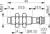Contrinex DW-AS-614-M8-124 inductive sensor M8, PNP NC, 2.5mm non-flush, M8 3-pin plug, 40mm