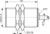 Contrinex inductive sensor DW-DD-605-M30