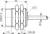 Contrinex DW-AD-614-M30-120 inductive sensor M30 Brass, PNP NC, 15mm non-flush, Cable 2m PVC, 35mm