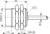 Contrinex DW-DD-615-M30-120 inductive sensor M30 Brass, 2-wire DC NO, 15mm non-flush, Cable 2m PVC, 35mm