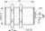 Contrinex DW-AD-702-M30 inductive sensor M30 Stainless steel, NPN NC, 20mm flush, Cable 2m PUR, 50mm