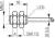 Contrinex DW-AD-603-M8-120 inductive sensor M8, PNP NO, 1.5mm flush, Cable 2m PVC, 16mm