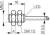 Contrinex DW-AD-604-M8-120 inductive sensor M8, PNP NC, 1.5mm flush, Cable 2m PVC, 16mm