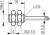 Contrinex DW-AD-623-M8-120 inductive sensor M8, PNP NO, 2mm flush, Cable 2m PVC, 16mm