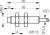 Contrinex DW-AD-631-M8 inductive sensor M8, NPN NO, 4mm non-flush, Cable 2m PVC, 35mm