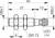 Contrinex DW-AS-603-M8-124 inductive sensor M8, PNP NO, 1.5mm flush, M8 3-pin plug, 40mm