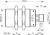 Contrinex DW-AS-701-M30-002 inductive sensor M30 Stainless steel, NPN NO, 20mm flush, M12 4-pin plug, 64mm
