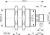 Contrinex DW-AS-702-M30-002 inductive sensor M30 Stainless steel, NPN NC, 20mm flush, M12 4-pin plug, 64mm
