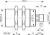 Contrinex DW-AS-704-M30-002 inductive sensor M30 Stainless steel, PNP NC, 20mm flush, M12 4-pin plug, 64mm