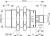 Contrinex DW-AS-611-M30-002 inductive sensor M30 Brass, NPN NO, 15mm non-flush, M12 4-pin plug, 64mm