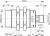 Contrinex DW-AS-613-M30-002 inductive sensor M30 Brass, PNP NO, 15mm non-flush, M12 4-pin plug, 64mm