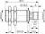 Contrinex DW-DS-605-M18-120 inductive sensor M18 Brass, 2-wire DC NO, 5mm flush, M12 4-pin plug, 35mm