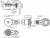Sick DBV50E-22EKA0020 (1079599) measuring wheel, 200mm, HTL/push-pull, 0.1p/mm, 0.5m cable