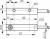 Contrinex DW-AD-603-C8 inductive sensor 8x8x40mm Zamak, PNP NO, 1.5mm flush, Cable 2m PVC