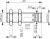Contrinex DW-AS-602-M12-120 inductive sensor M12 Brass, NPN NC, 2mm flush, M12 4-pin plug, 45mm