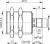 Contrinex DW-DS-605-M30-120 inductive sensor M30 Brass, 2-wire DC NO, 10mm flush, M12 4-pin plug, 35mm