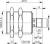 Contrinex DW-DS-606-M30-120 inductive sensor M30 Brass, 2-wire DC NC, 10mm flush, M12 4-pin plug, 35mm